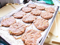 何枚も焼きます