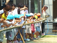 先生も楽しそう