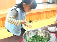 ほうれん草のサラダ