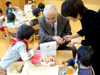 理事長も参加
