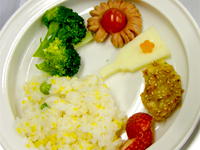 今日の給食です
